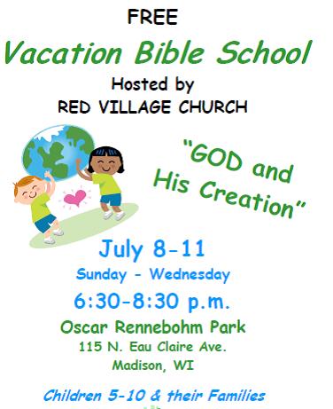 Vacation Bible School | Red Village Church